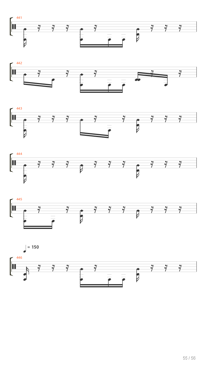 Absorption吉他谱