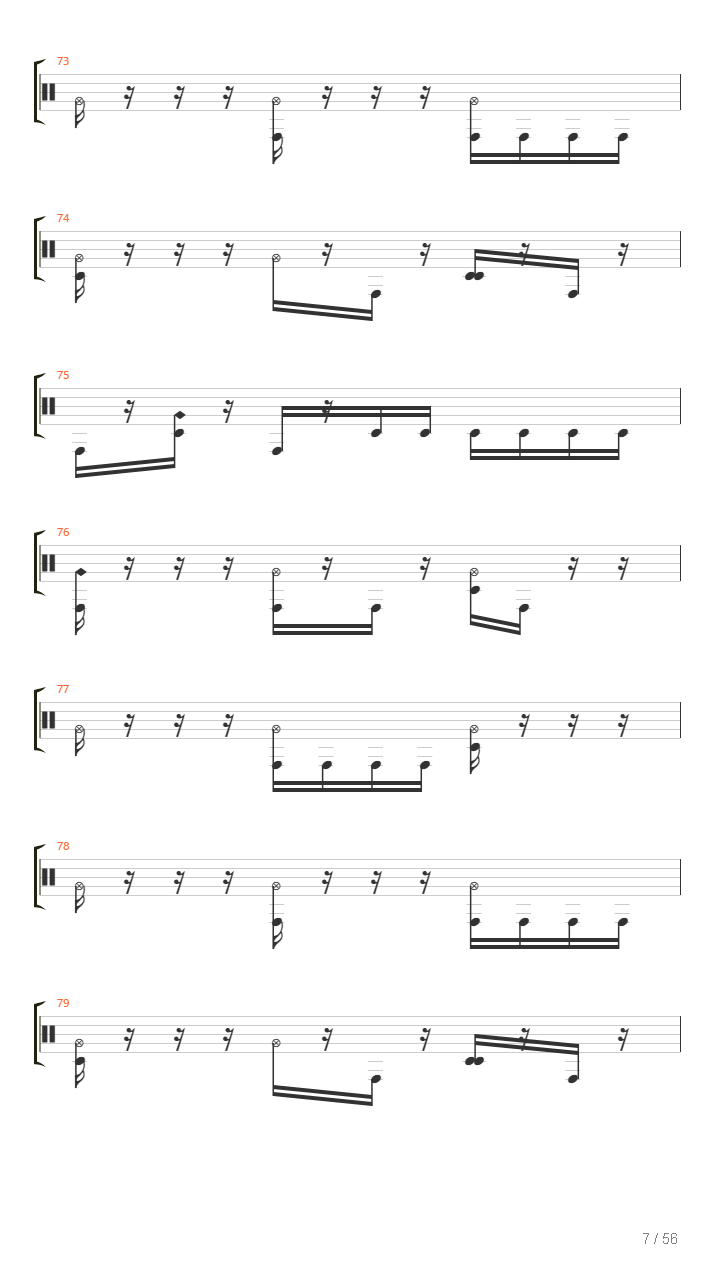 Absorption吉他谱