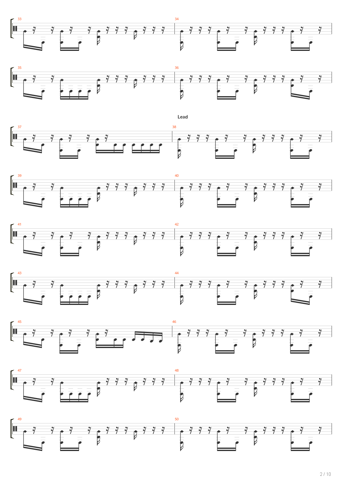 Infinity Dive吉他谱