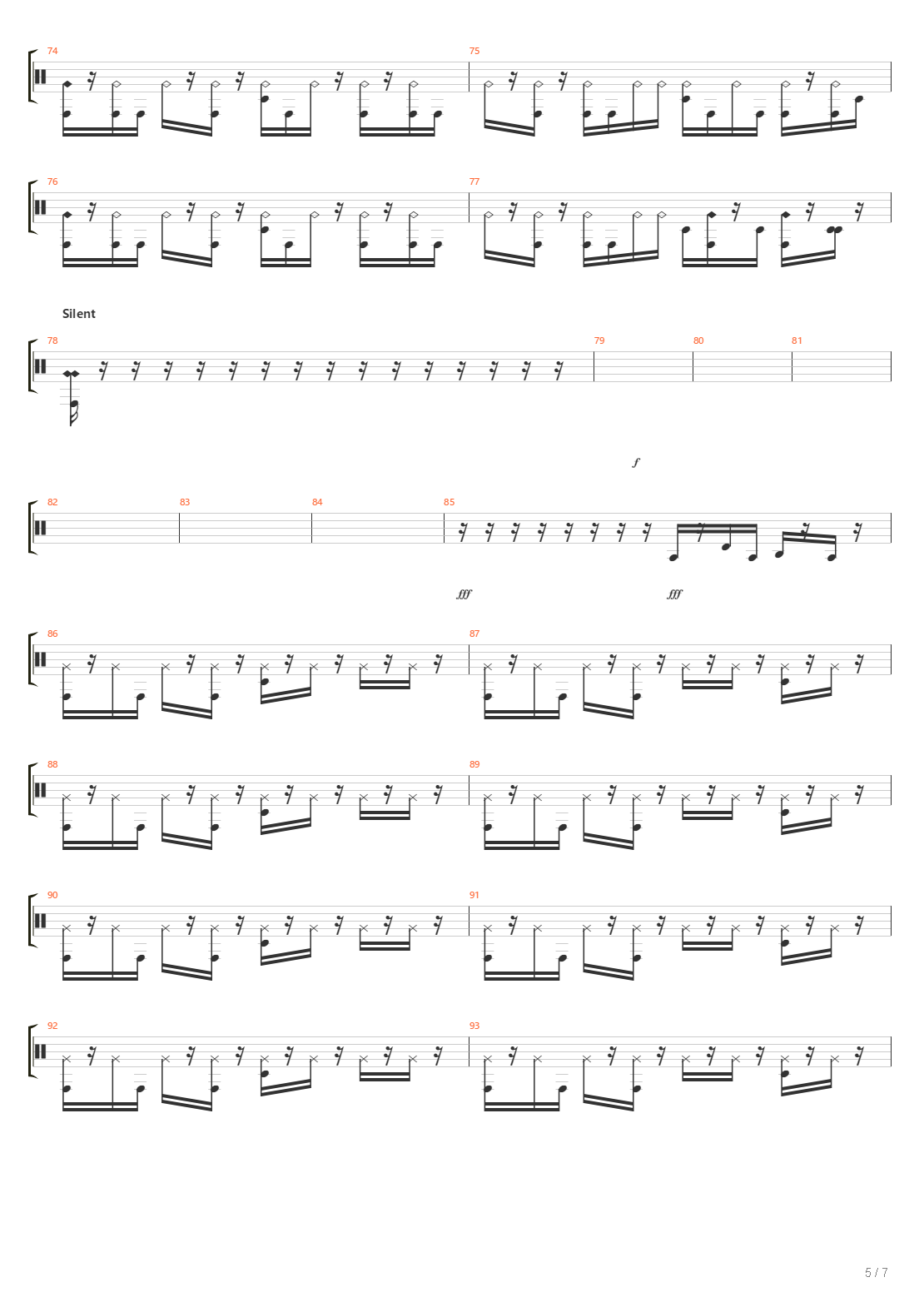 Singularity吉他谱