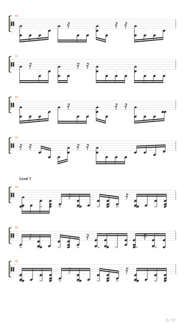 Singularity吉他谱