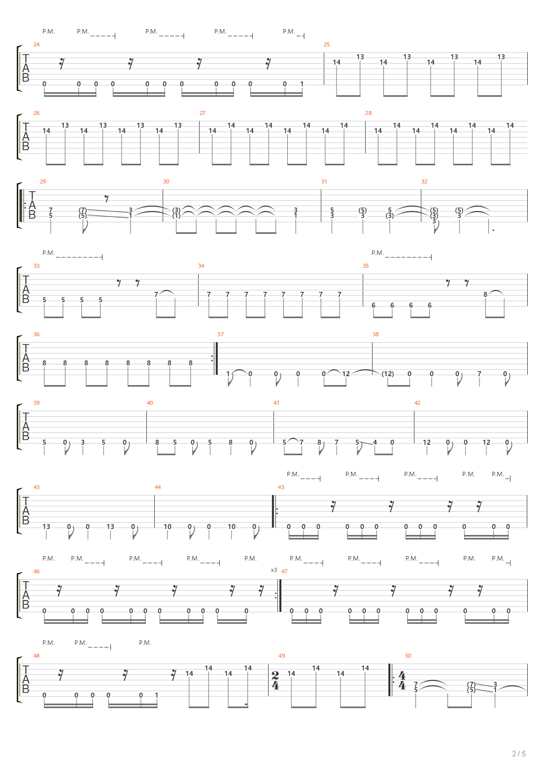 Coming Home吉他谱