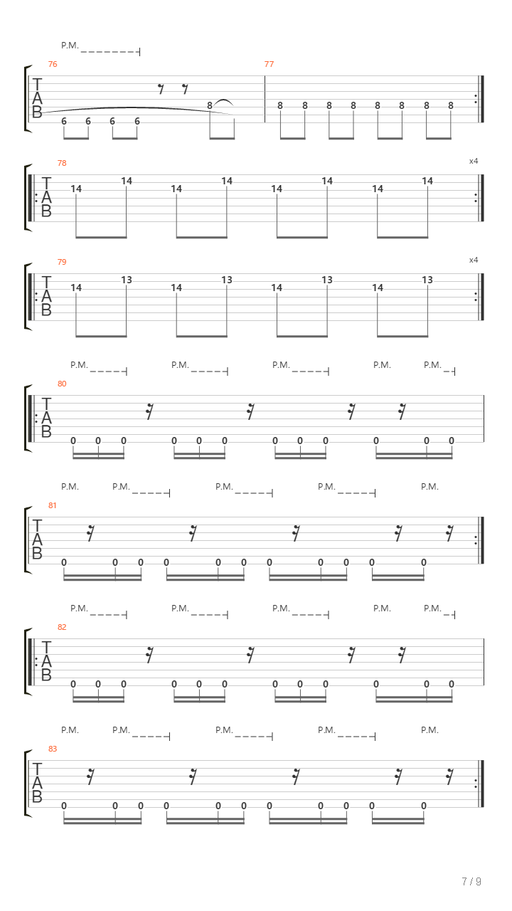 Coming Home吉他谱