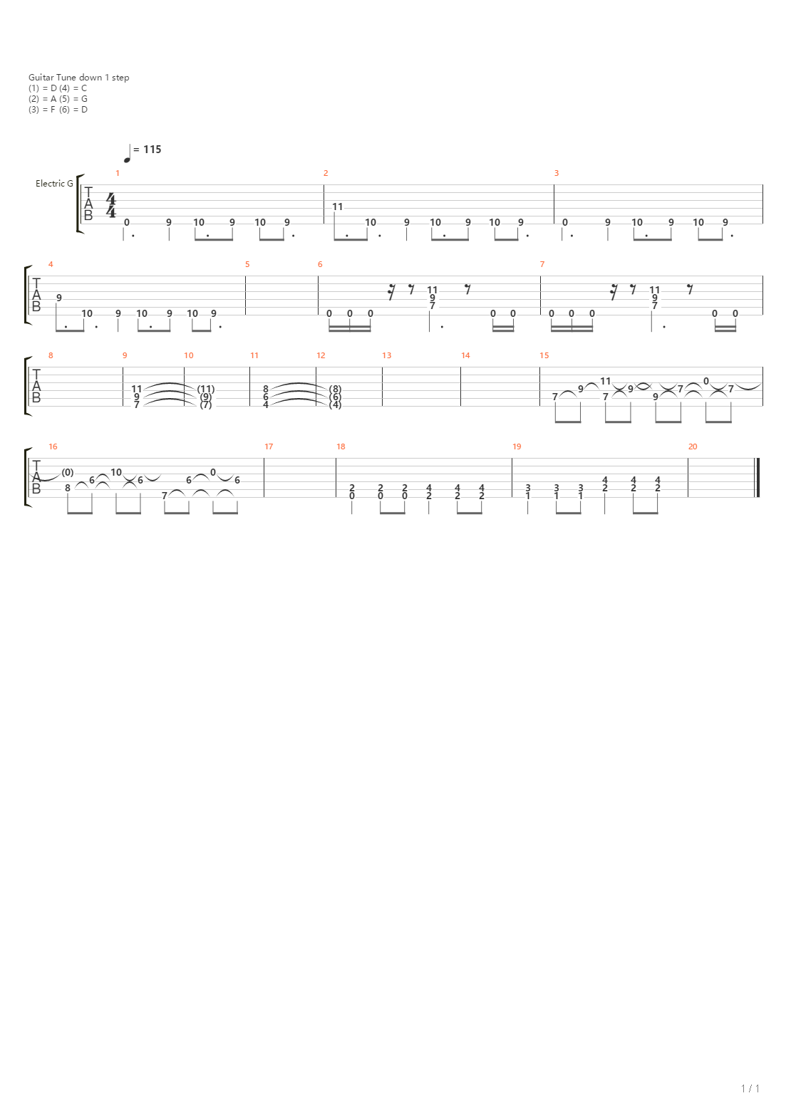 The Observatory吉他谱