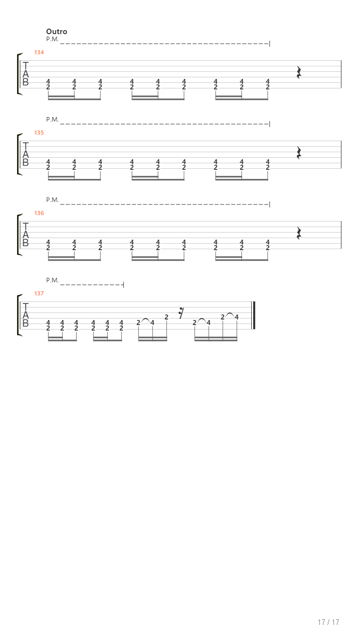 Millenium吉他谱