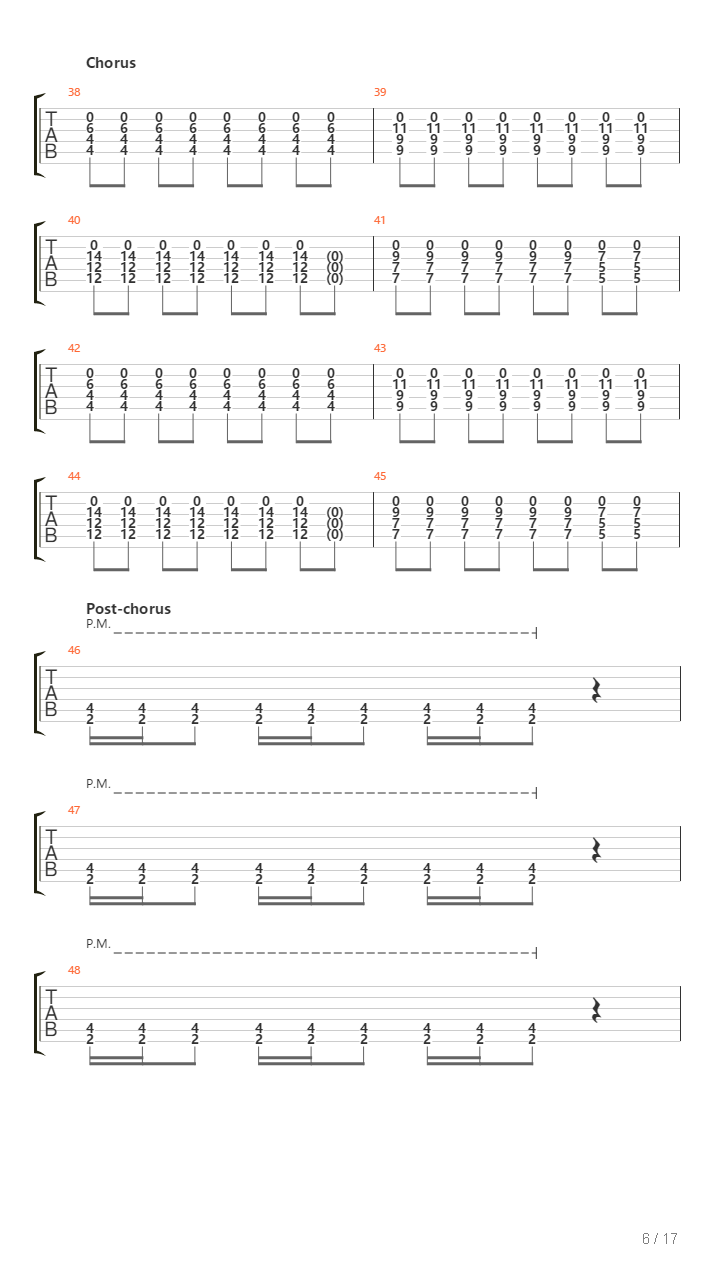 Millenium吉他谱