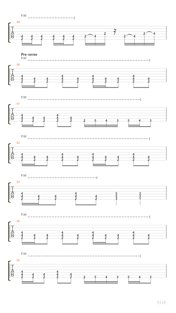 Millenium吉他谱