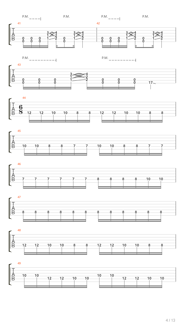 A Bid Farewell吉他谱