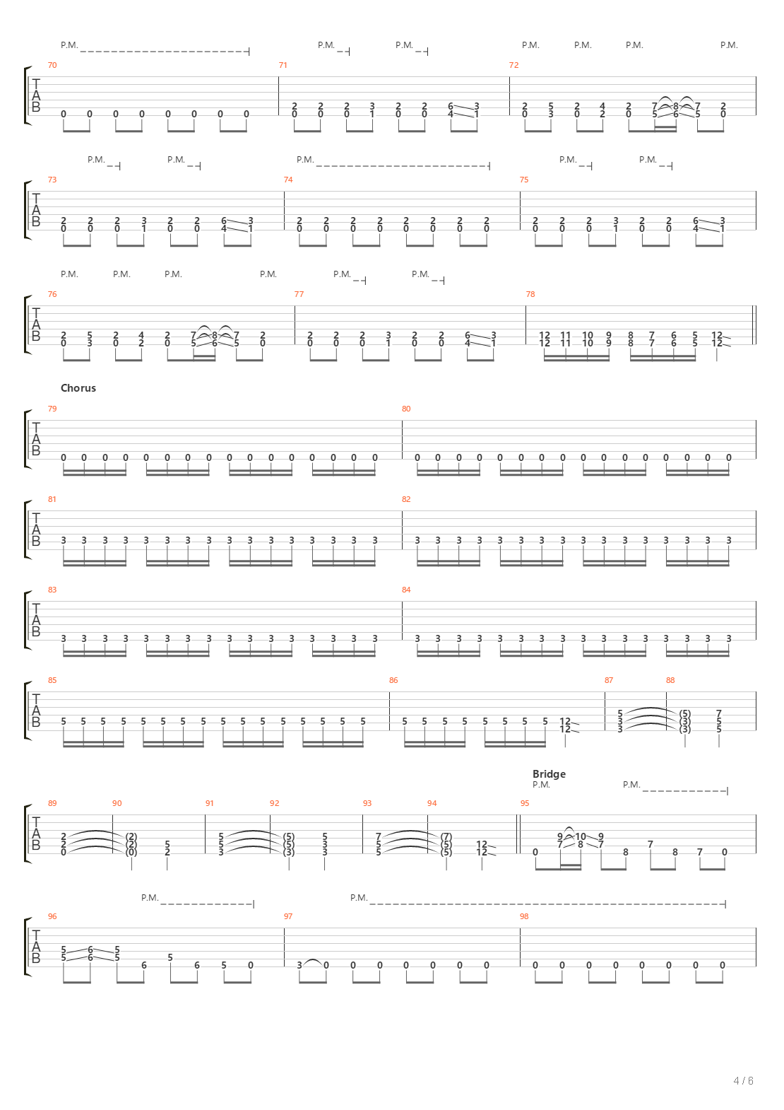 The Signal Fire吉他谱