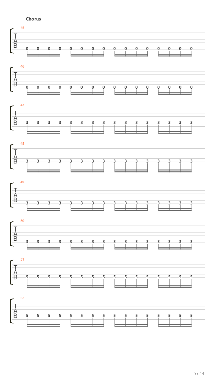 The Signal Fire吉他谱