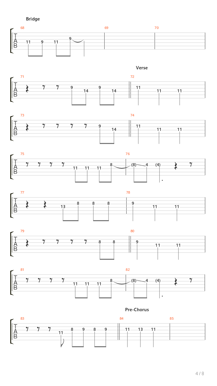 Find Me吉他谱