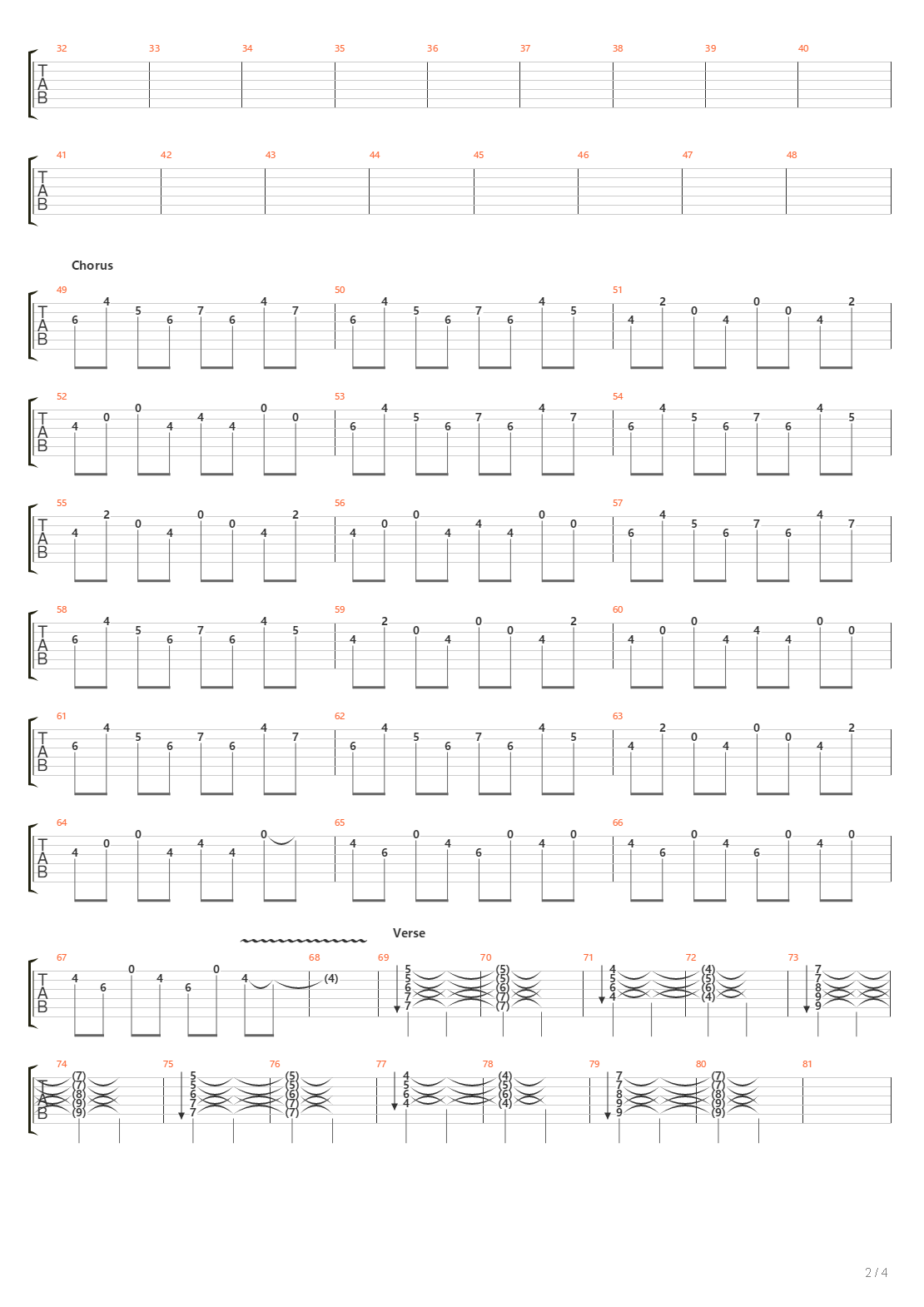 Find Me吉他谱