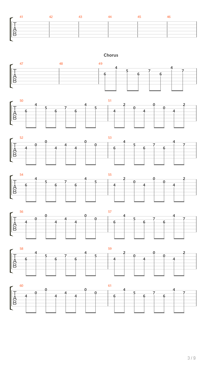 Find Me吉他谱