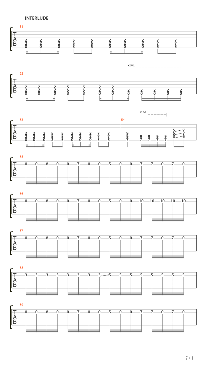 Deep Black Underground吉他谱