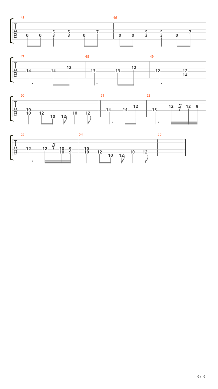 Pass It On吉他谱