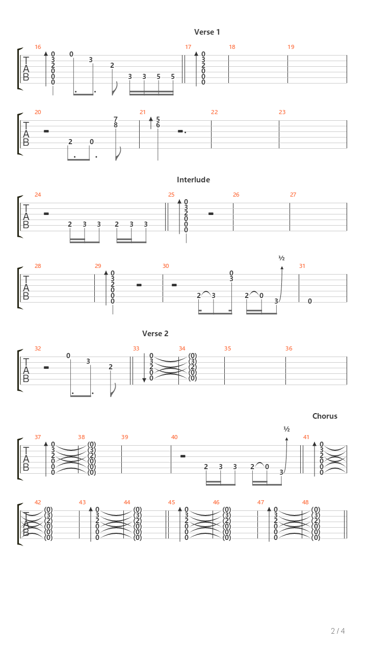 Govinda吉他谱