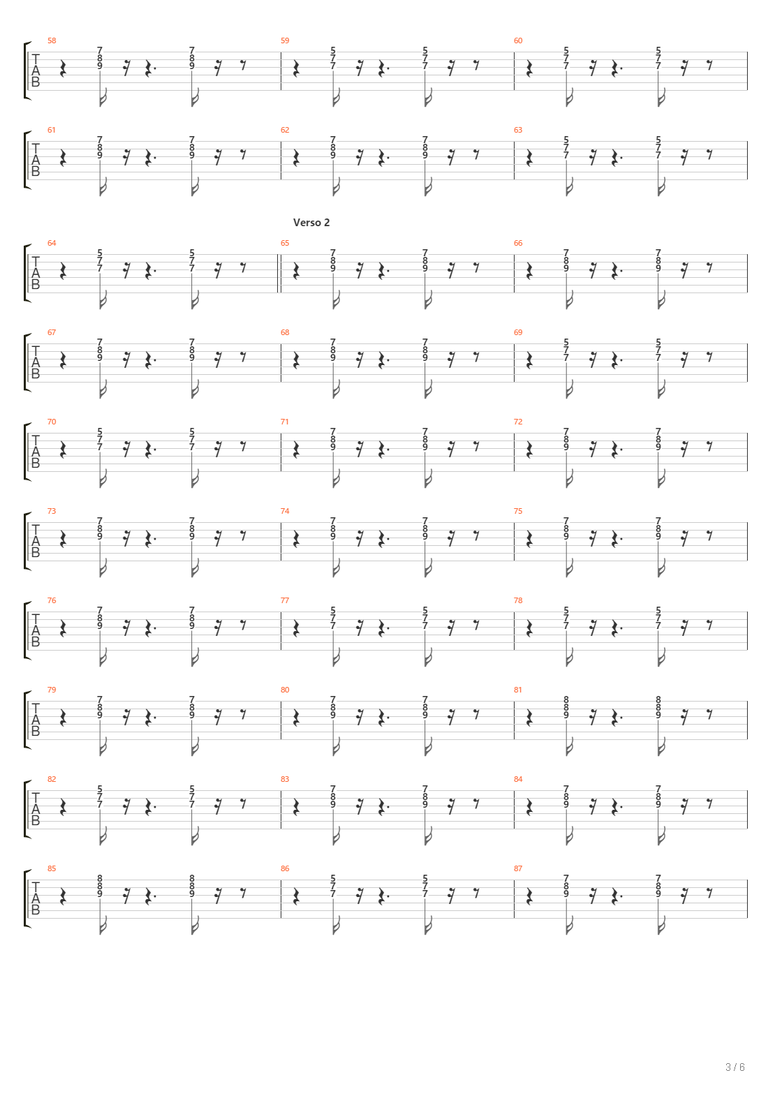 Loco De Atar吉他谱