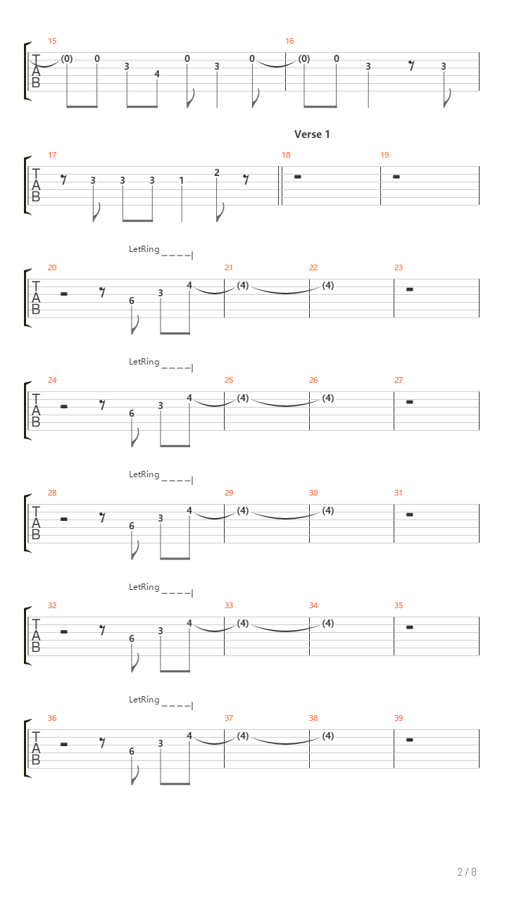Sztuka Latania吉他谱