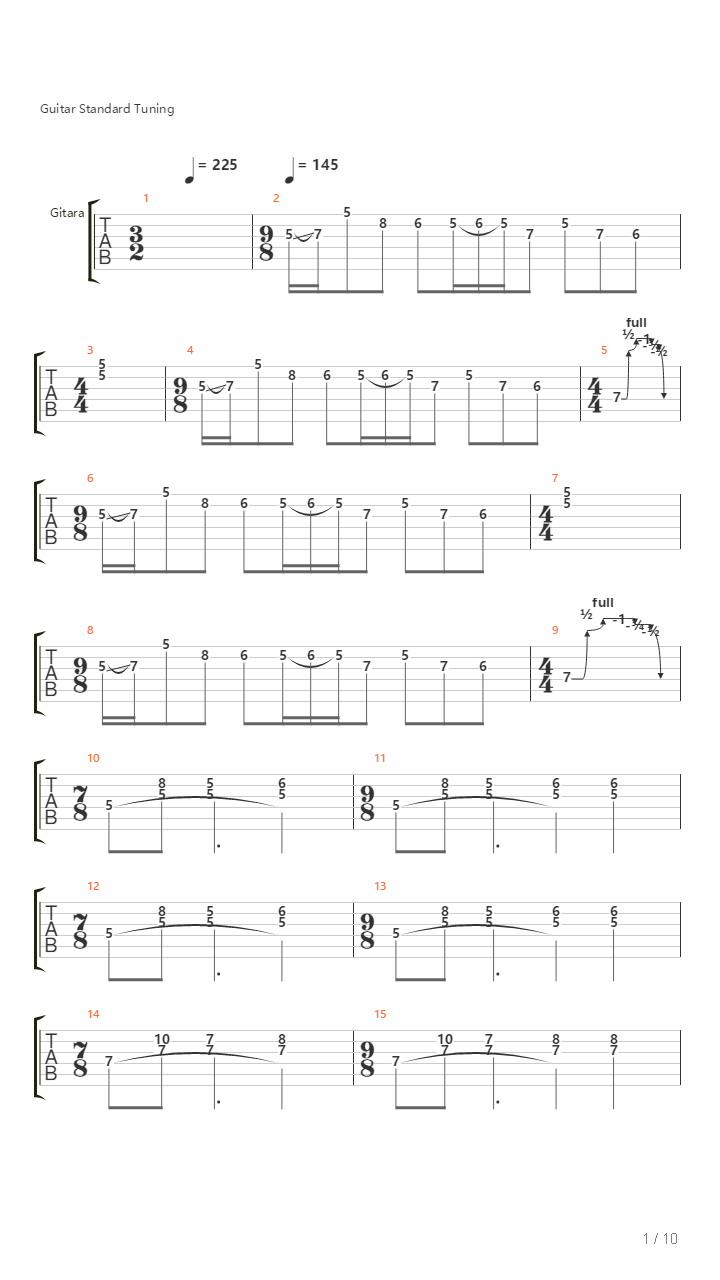 Kokoska吉他谱