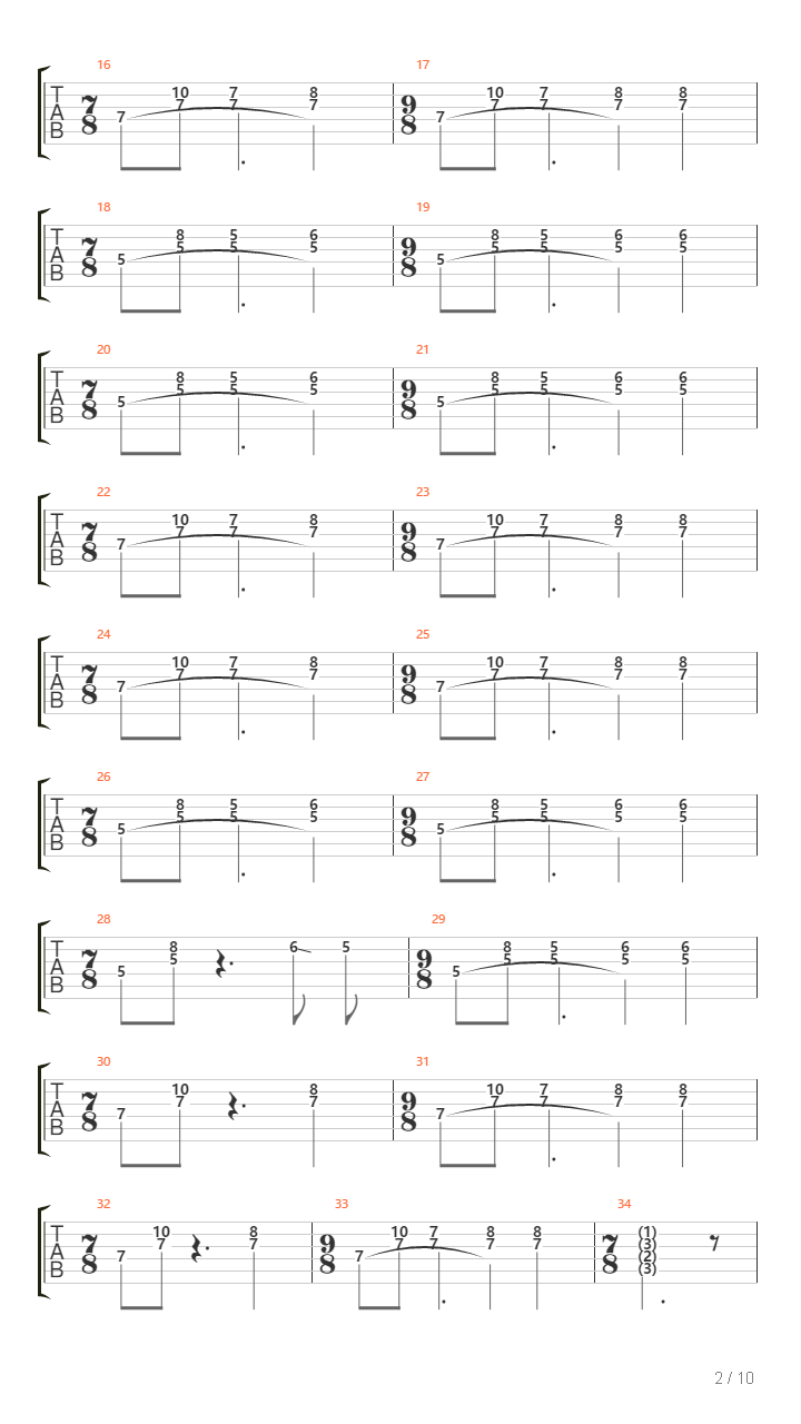 Kokoska吉他谱