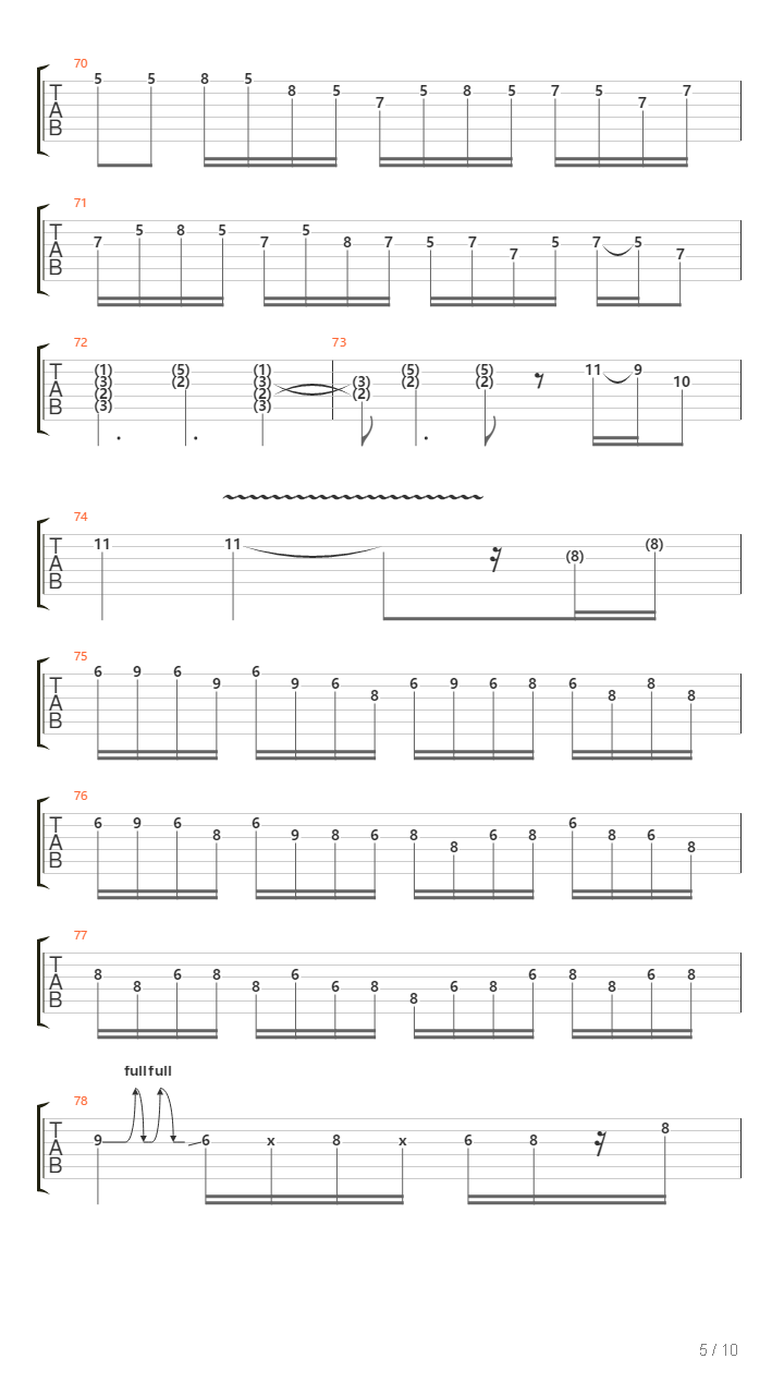 Kokoska吉他谱