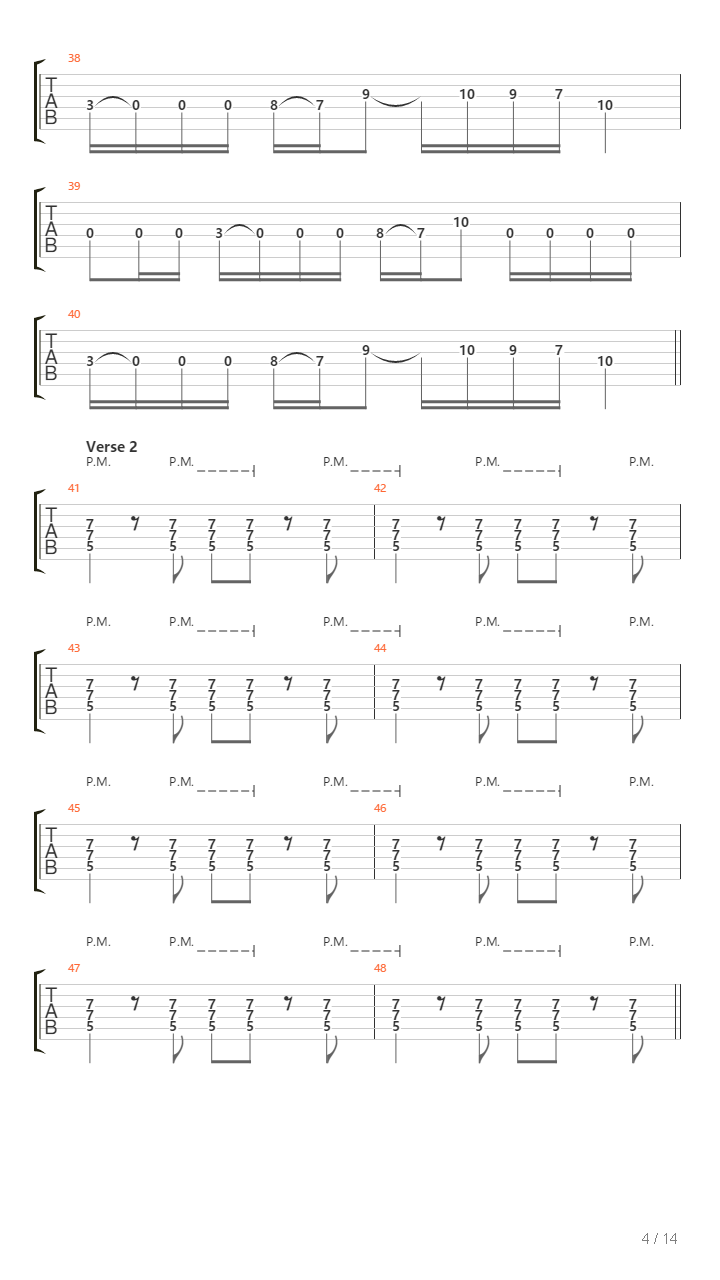Follow Down That River吉他谱