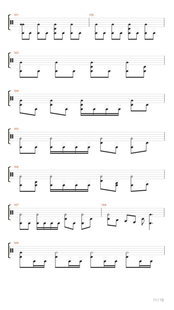 Eyes Open Wide吉他谱