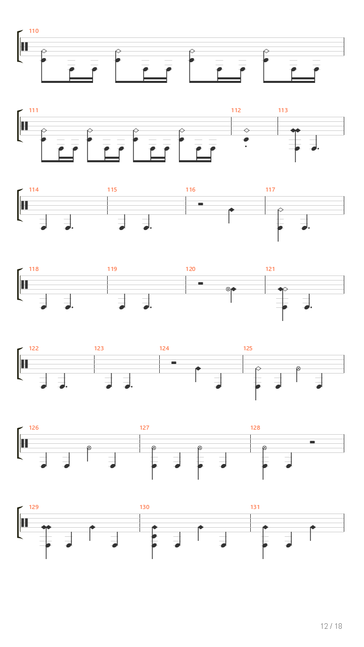 Eyes Open Wide吉他谱