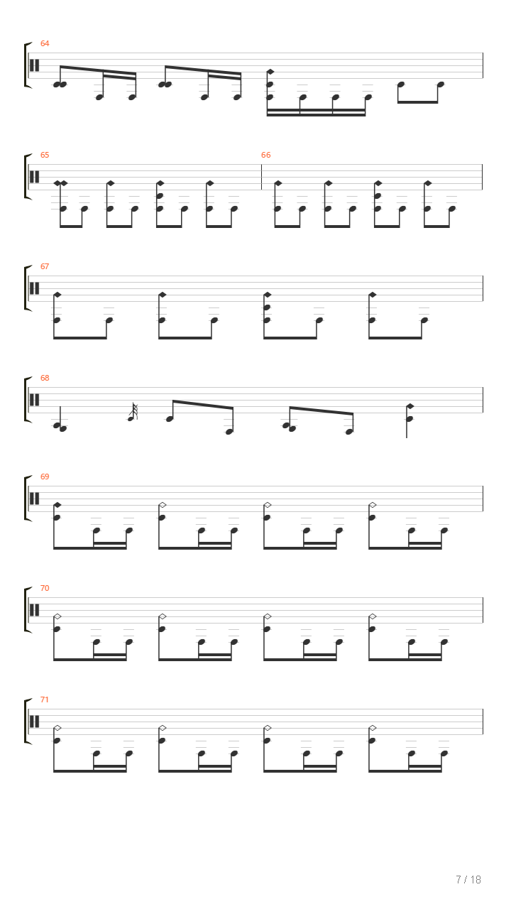 Eyes Open Wide吉他谱