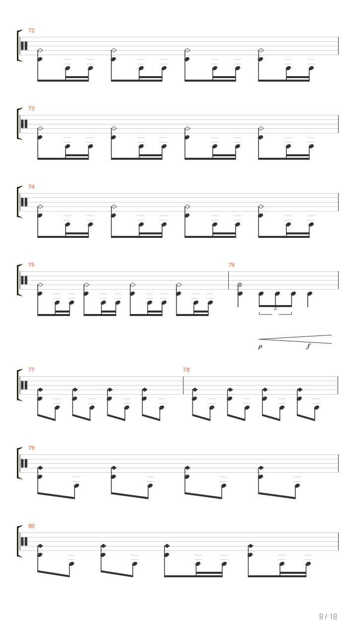 Eyes Open Wide吉他谱