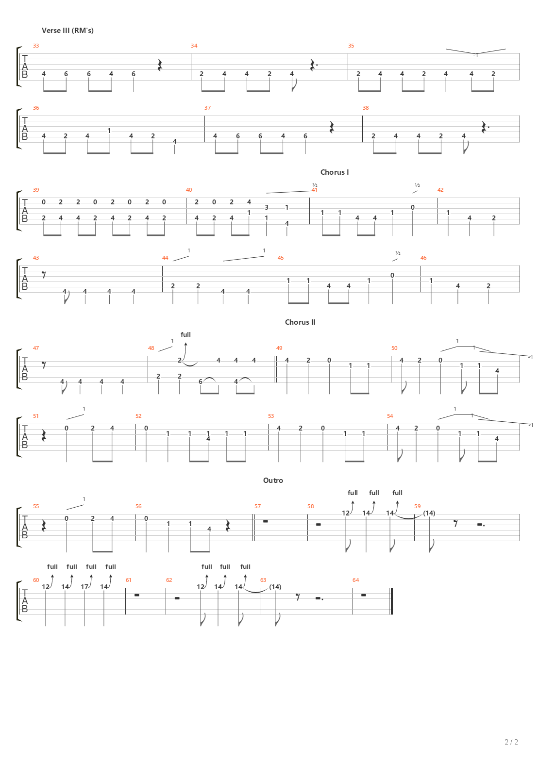 Seoul Town Road吉他谱