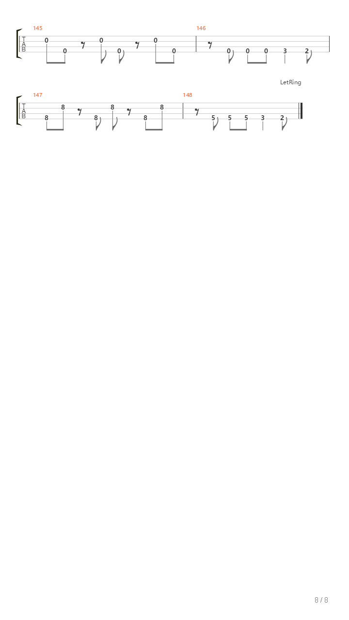 Seams吉他谱