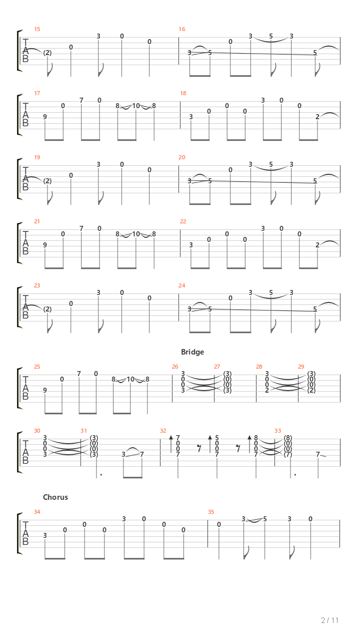 Landscape吉他谱