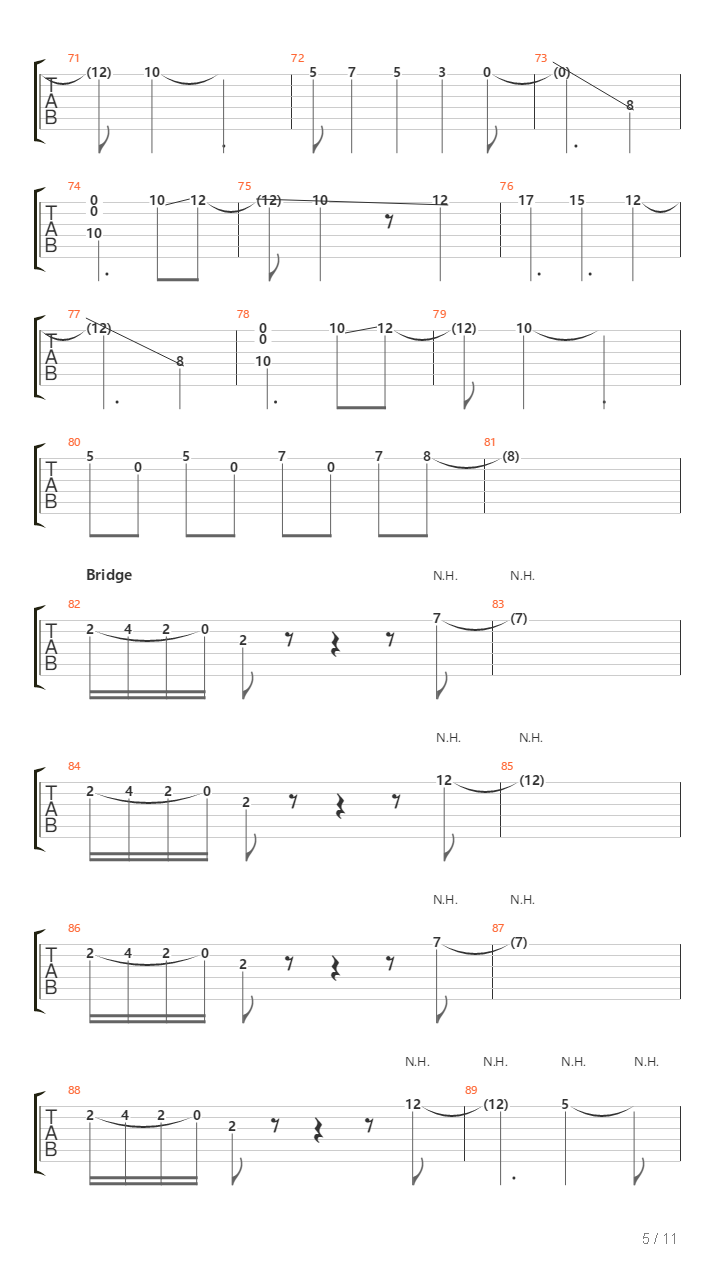 Landscape吉他谱