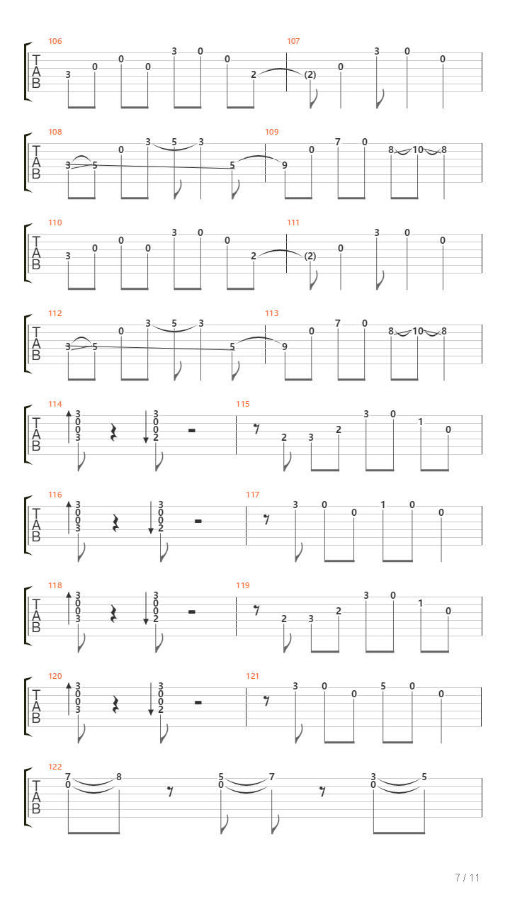 Landscape吉他谱