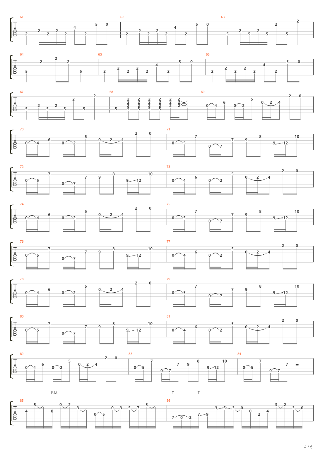 Nitro吉他谱