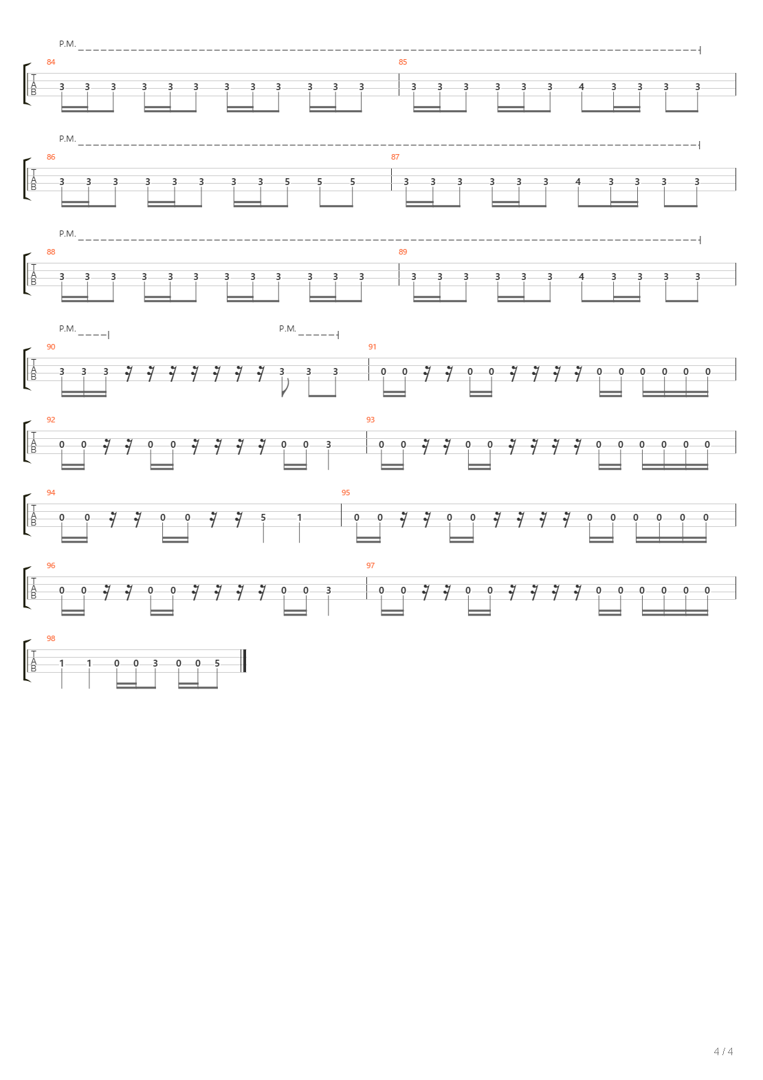 Zillah吉他谱