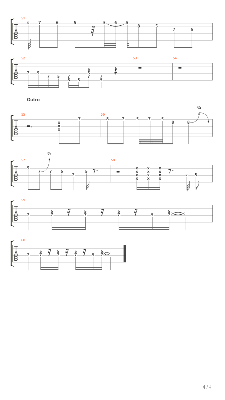 Jam Man吉他谱
