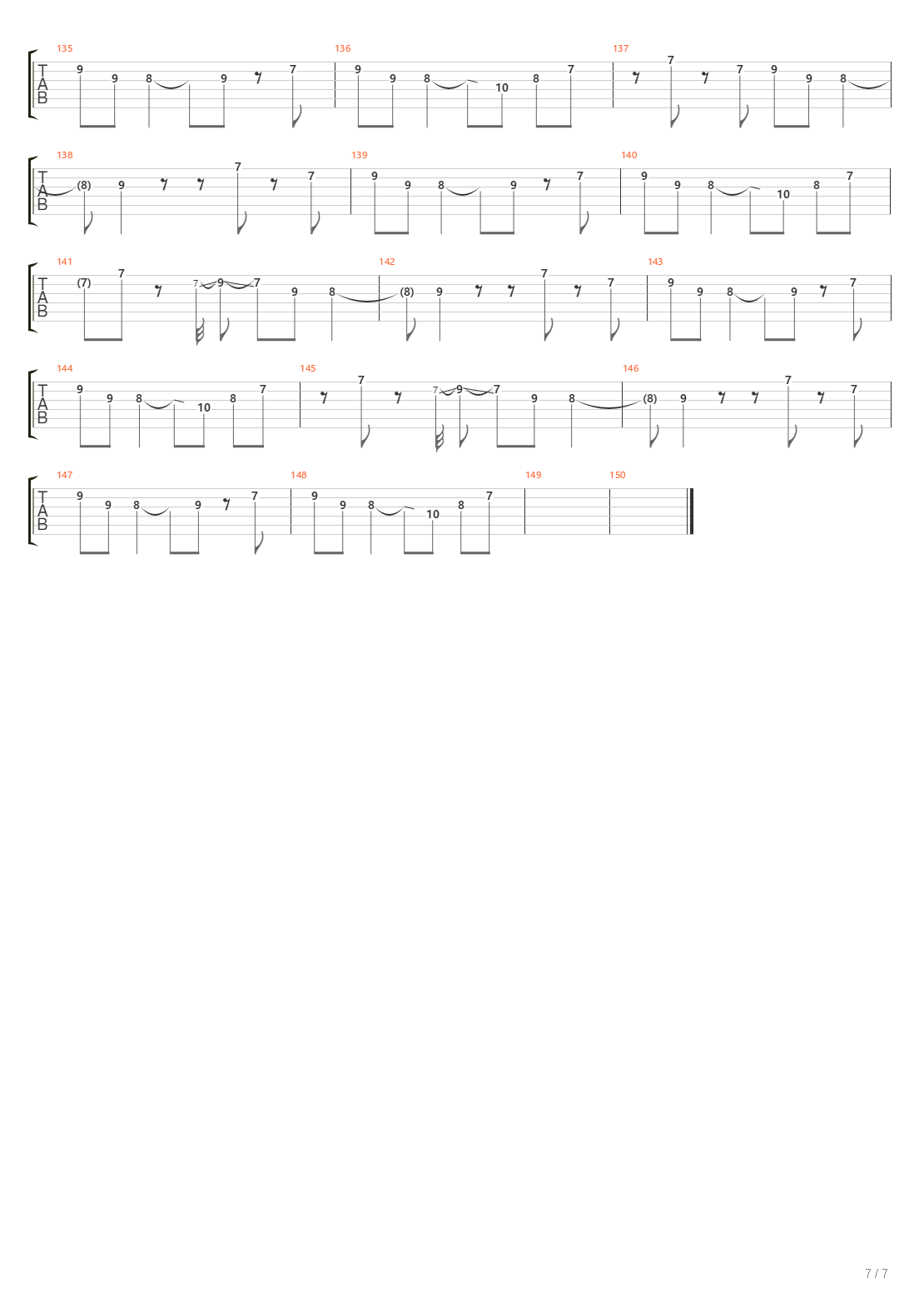 Homeward吉他谱