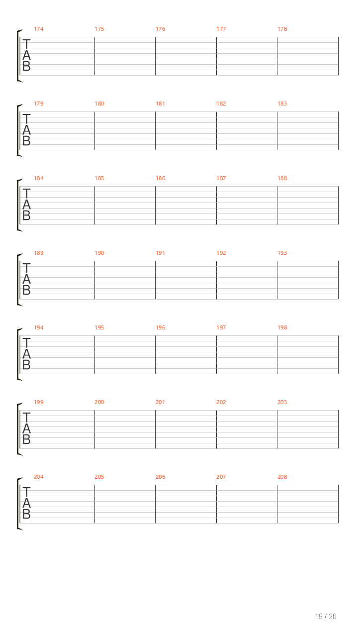 Stifled吉他谱