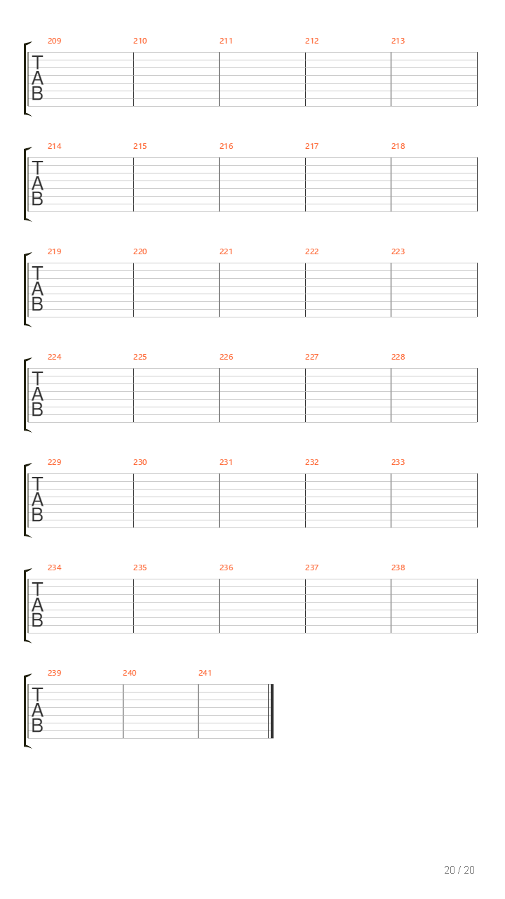 Stifled吉他谱