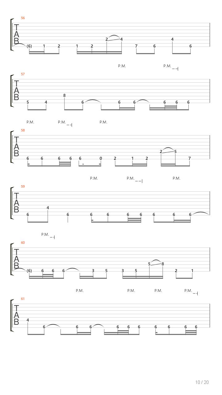 Stifled吉他谱