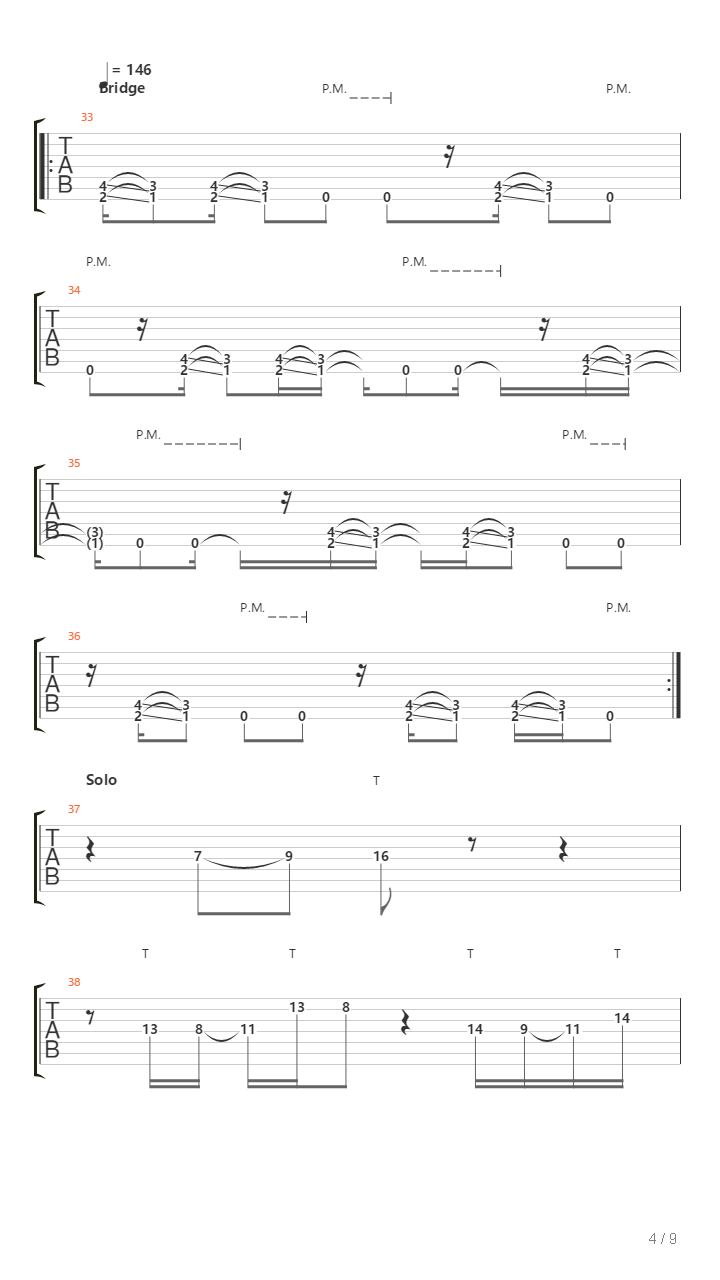 Transfixion吉他谱