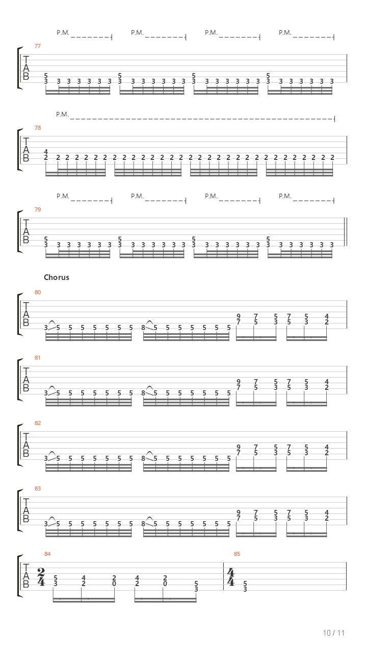 Battalions吉他谱