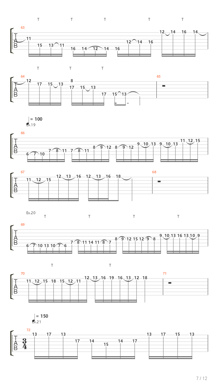 The Guitar Chapter吉他谱