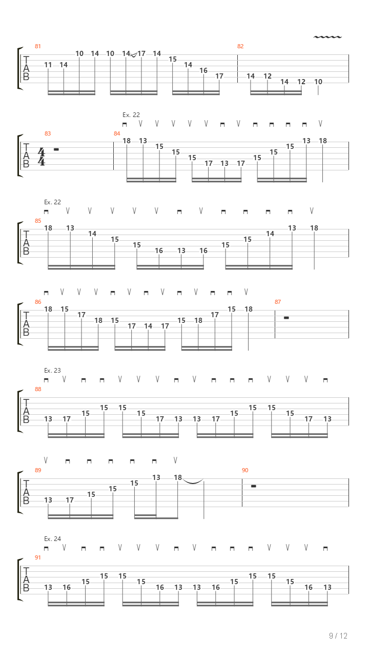 The Guitar Chapter吉他谱