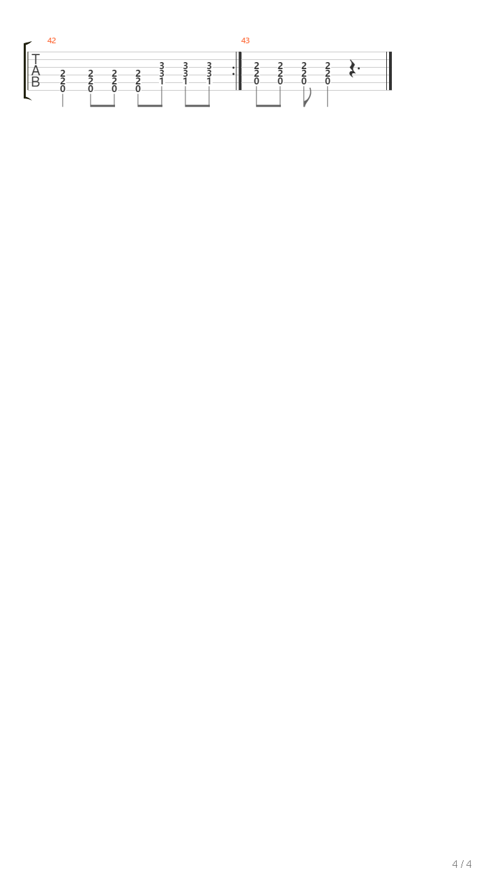 Bedlam吉他谱
