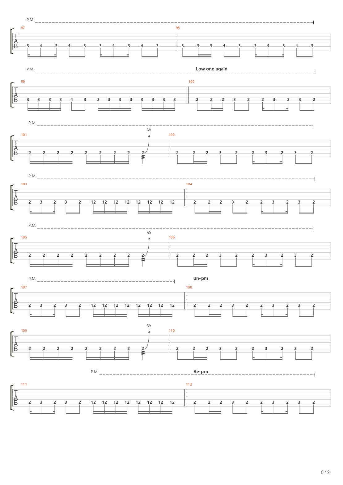 Bfg 10000吉他谱