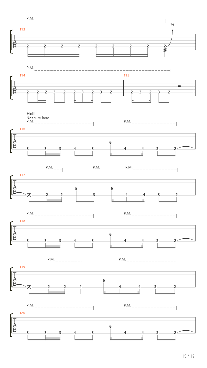 Bfg 10000吉他谱