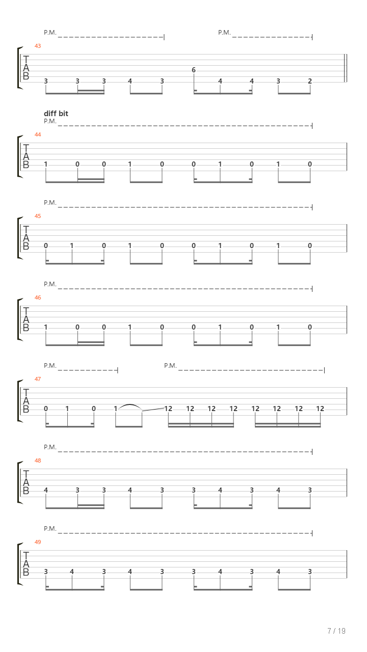 Bfg 10000吉他谱